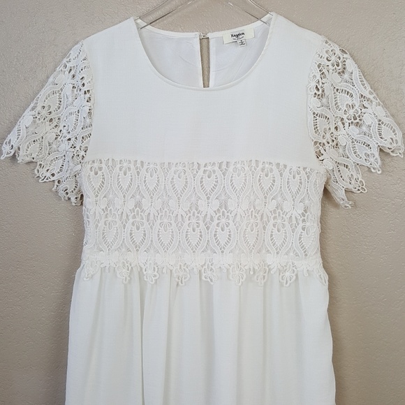 NWOT Hayden Los Angeles Crochet Lace Dress S - Picture 2 of 8